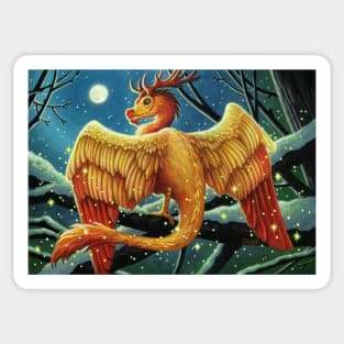 Yule Dragon Sticker